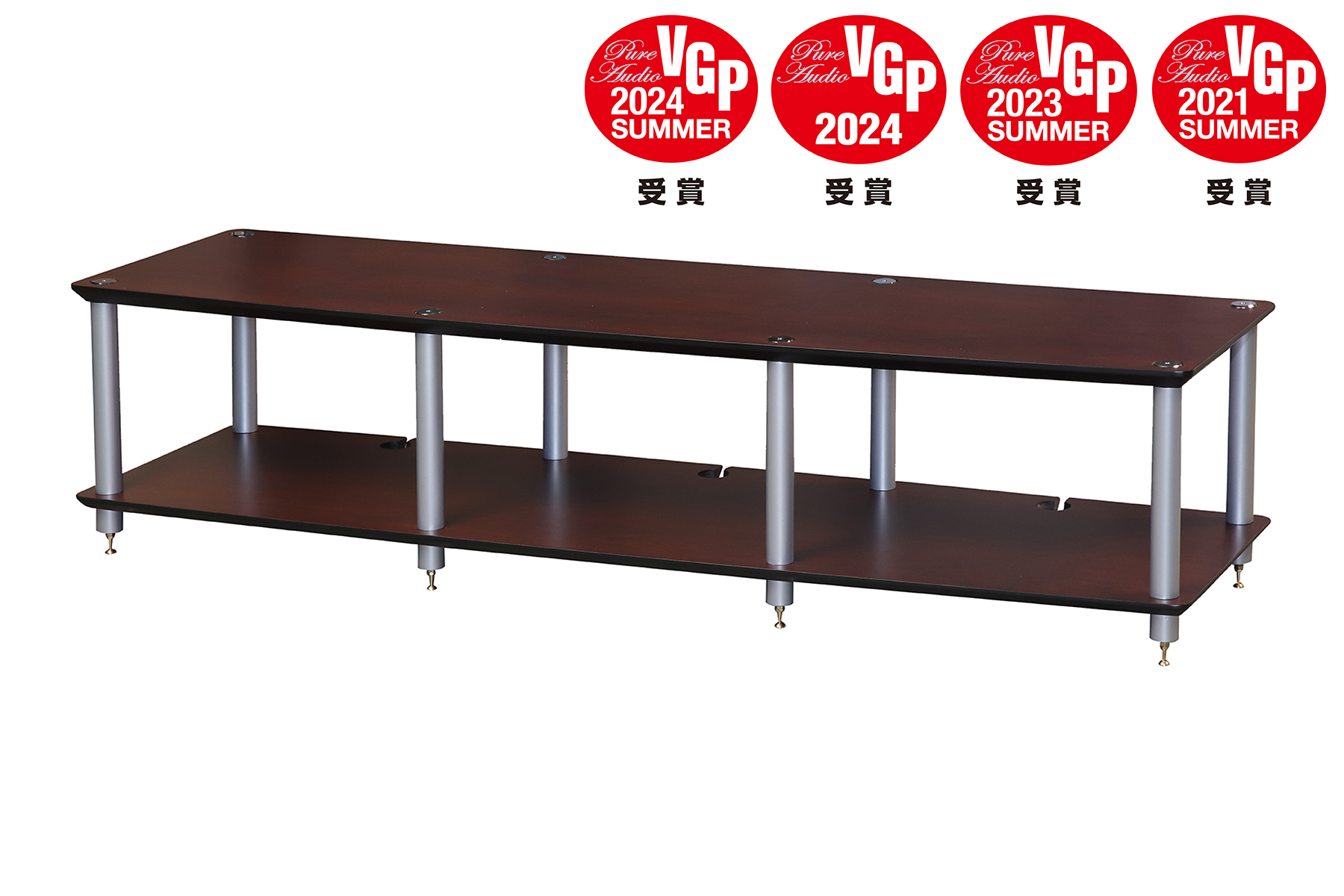 【新品】【送料無料】PGB178 HF04ガラスシリーズ用追加オプションポールブラック178mm4本組 Sound Magic（サウンドマジック） サウンドマジック 8+8mm 2枚合わせ防弾ガラスオーディオラック 棚板 WG88 | ネットワークジャパンストア Network Japan  Store